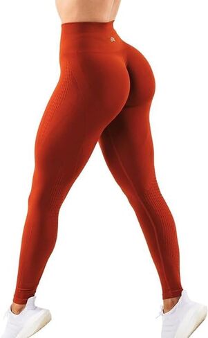 TRYTO Form Collection Amplify Contour Legging Women's Seamless Scrunch Legging Workout Amplify V2 Leggings in Kuwait