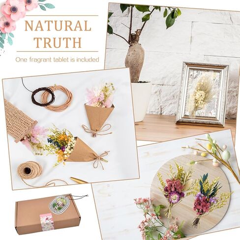 EOBTAIN دش الأوكالبتوس واللافندر معلق 15 قطعة من سيقان الأوكالبتوس الطازجة الحقيقية و100 قطعة من حزمة اللافندر ديكور النباتات المجففة، ترتيب زهور الأوكالبتوس المحفوظة ديكور حمام السبا، 15-17 بوصة in Kuwait