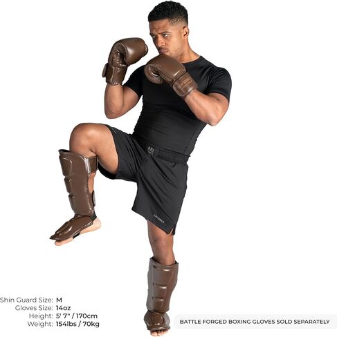 معركة سنابول واقيات الساق للمواي تاي | واقيات الساق الفائقة للكيك بوكسينغ MMA للرجال والنساء | منصات شين الرياضية القتالية in Kuwait