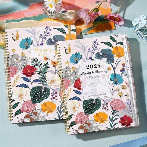 Youthamazing Planner 2024-2025 - JULY 2024 - JUNE 2025, 8" x 10", Planner 2024-2025 Weekly and Monthly, 2024-2025 Academic Planner Spiral Bound in Saudi Arabia