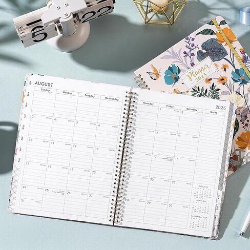 Youthamazing Planner 2024-2025 - JULY 2024 - JUNE 2025, 8" x 10", Planner 2024-2025 Weekly and Monthly, 2024-2025 Academic Planner Spiral Bound in Saudi Arabia