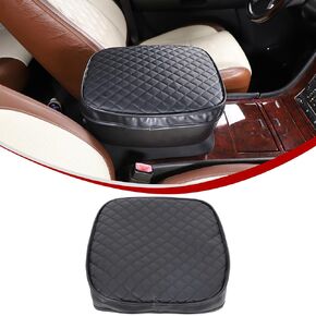 Center Console Armrest Seat Box Cover Compatible with Cadillac Escalade 2015-2020, Cushion Lid Protector Pad Anti-Scratch Interior Accessories