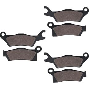 Outlander Sintered Brake Pads for Can Am Outlander 450 500 570 650 800 850 1000 Max PRO HD5 HD7 2013 2014 2015 2016 2017 2018 2019 2020 2021 2022 2023 2024 OEM 705601014 705601015 Front Rear