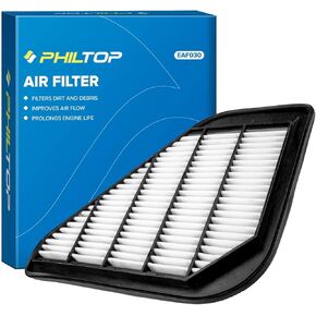 PHILTOP Engine Air Filter, Replacement for CA10110, GP110, Enclave(2008-2017), Traverse(2009-2017), Acadia(2007-2016), Acadia Limited(2017), Outlook(2007-2010),Pack of 1