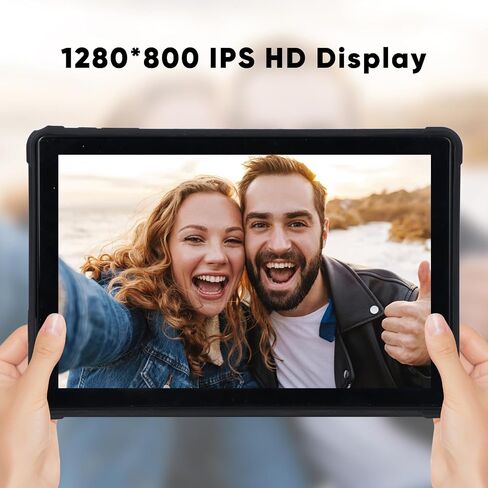 YosaToo Tablet 10 بوصة Android Tablet، Android 11 Tablet مع حافظة متضمنة، 3GB RAM 64GB ROM 512GB توسيع، جهاز لوحي WiFi 10 بوصة IPS HD شاشة تعمل باللمس كاميرا مزدوجة عمر بطارية طويل in Kuwait