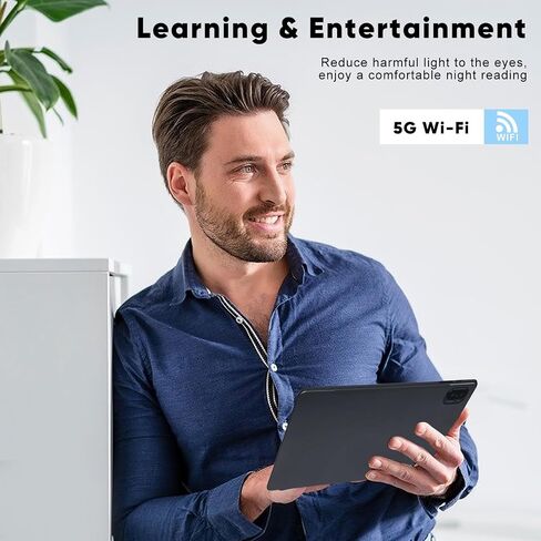 YosaToo Tablet 10 بوصة Android Tablet، Android 11 Tablet مع حافظة متضمنة، 3GB RAM 64GB ROM 512GB توسيع، جهاز لوحي WiFi 10 بوصة IPS HD شاشة تعمل باللمس كاميرا مزدوجة عمر بطارية طويل in Kuwait