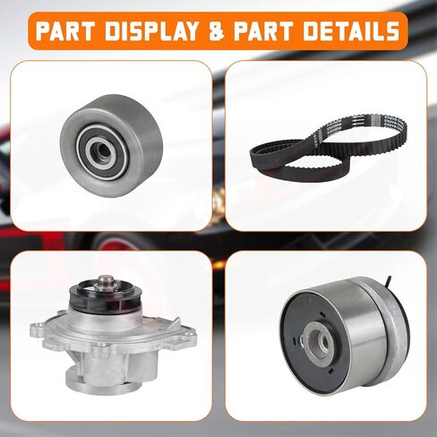 طقم حزام التوقيت يناسب Ford 2013-2016 Escape 1.6L، لـ 2014-2019 Fiesta 1.6L، لـ 2011-2019 Fiesta 1.6L، لـ 2013-2014 Fusion 1.6L، لـ 2014-2016 Transit Connect 1.6L أجزاء ما بعد البيع للمحرك in Kuwait