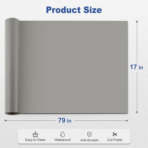 Leather Repair Patch, 3x60 Inch Self Adhesive Leather Repair Tape for Furniture, Durable PU Leather Repair Kit for Car Seat, Couch, Sofa, Chair - Litchi Grain (New Black) in Kuwait