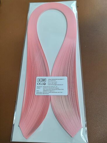 Pestal Pink Tone Quilling Paper Strips 5mm Quilling Strips for Crafts Single Color Origami Paper Strips 0.2inch Paper Filigree Strips (Auburn No.20) in Kuwait