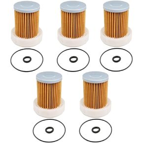 HURI 5pcs Fuel Filters for 6A320-59930 6A320-58830 WIX 33830 PF9911 LX2610HSD M5640SU RTV900G RTV-X1100CW