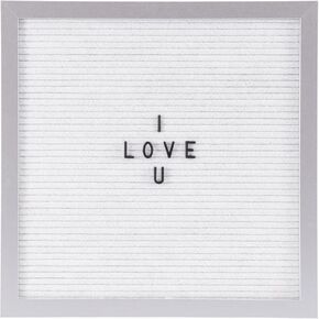 Melannco Felt Letter Board, Hexagonal, with Letters & Numbers, for Announcements, Pink & White in Kuwait