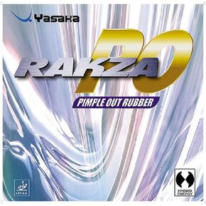 Yasaka Rakza PO Pimple Out Table Tennis Rubbers … (Red, Max)
