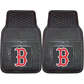 سجادة السيارة FANMATS MLB Boston Red Sox قطعتين من الفينيل شديدة التحمل، مقاس 45.72 سم × 68.58 سم in Kuwait