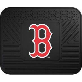 FANMATS MLB Boston Red Sox 2-pc Vinyl Heavy Duty Car Mat, 18"x27"
