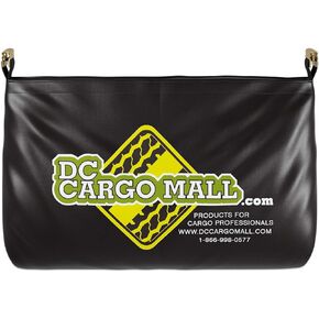 2 Pack Vinyl Trailer Storage Bag with E-Track Spring Fittings | Insert Into E Track Tie-Down System Horizontal/Vertical Rail Slots in Trailers, Trucks, Vans, Warehouses, 14" x 24", WLL 50 pounds