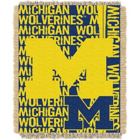 Officially Licensed NCAA "Double Play" Triple Woven Jacquard Throw Blanket, 48" x 60", Multi Color in Kuwait