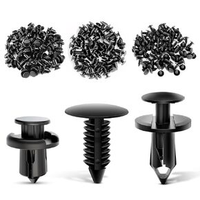 Nilight - CL-86 635 قطعة من مشابك تثبيت دفع السيارة - 16 مقاسًا الأكثر شيوعًا من النايلون ممتص الصدمات مجموعة مسامير مع 10 روابط كابلات ومزيل السحابات لسيارة Toyota GM Ford Honda Acura Chrysler in Kuwait