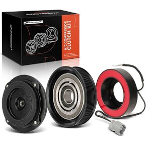 A-Premium A/C Compressor Clutch Compatible with Honda Accord 2.4L 2003-2007