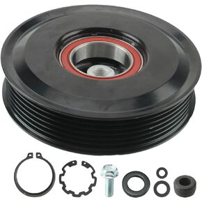 AUTOKAY AC Compressor Clutch Kit for BMW Models 3 5 M Series 325i 325xi 330Ci 330i 330xi 328i 525i 525xi 530i 530xi 528i 528xi 128i M3 M5 M6 Z4