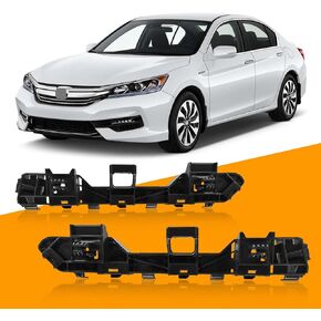 YLT AUTO Fit 2013 2014 2015 2016 2017 For Honda Accord Bumper Bracket Set Front Bumper Mounting Bracket Replacement Kit A Pair of LH+RH