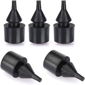 Fuel Filler Door Rubber Stop Bumper for Chevrolet Silverado Colorado Suburban Tahoe S10 GMC Sierra Yukon XL 1500 2500 3500 HD Cadillac Escalade Replace 15283098 15711102 15768697, 5PCS
