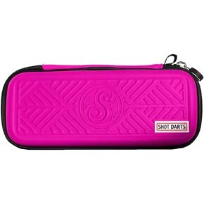 Shot Darts Tactical Slim Darts Wallet Case Black 3 firm Form Slots Holds 3 fully assembled darts with deep zipped pocket on the other side Perfect for tournaments or darts sessions Made in New Zealand
