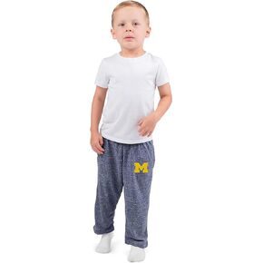 NCAA Toddler Boys & Girls Soft Knobby Lounge Pants with Pockets-Sizes 2T 3T 4T