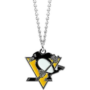 Aminco NHL Pittsburgh Penguins Team Logo Pendant Necklace, 4