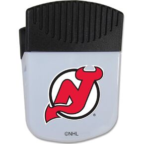 NHL Siskiyou Sports Fan Shop New Jersey Devils Chip Clip Magnet with Bottle Opener Single Team Color