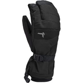 Kombi Women's Storm Cuff 3-Finger Soft Warm Insulated Waterproof Breathable Comfortable Durable Winter Skiing Gloves