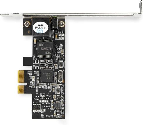 بطاقة شبكة StarTech.com ذات منفذ PCIe - بطاقة شبكة PCIe بسرعة 2.5 جيجابت في الثانية 2.5GBASE-T x1 PCIe - بطاقة PCI Express LAN - RTL8125 (ST2GPEX) in Saudi Arabia