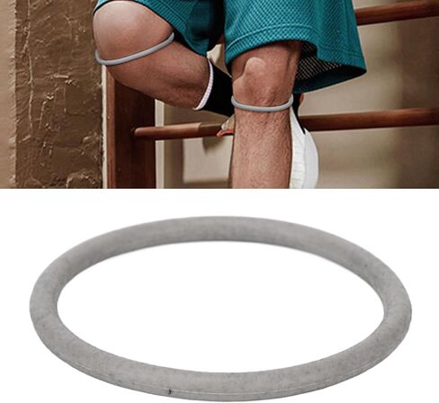 2 pcs Patella Tendon Knee Strap,Silicone Leather Band Knee Brace, Fixed Protection Patellar Rings Men and Women, Suitable for Basketball, Running, Fitness, Training in Saudi Arabia