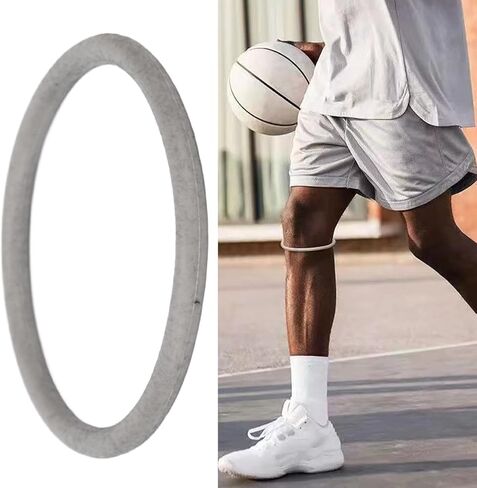 2 pcs Patella Tendon Knee Strap,Silicone Leather Band Knee Brace, Fixed Protection Patellar Rings Men and Women, Suitable for Basketball, Running, Fitness, Training in Saudi Arabia