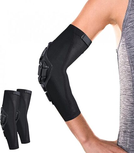 Youth Kids Knee Pads Elbow Guards Batters Protective Gear for Sports Baseball Lacrosse Football Volleyball Skating(Elbow+Knee Pads, L) in Saudi Arabia