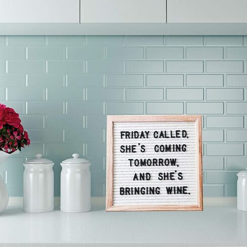 580 حرفًا لألواح الحروف اللباد، رموز أرقام حروف بلاستيكية مقاس 3/4 بوصة من Fengek لألواح الحروف القابلة للتغيير، 4 ألوان in Kuwait