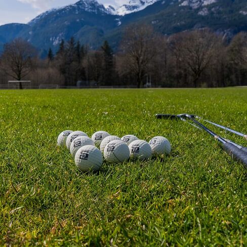 Practice Golf Balls - White & Glow in The Dark - Real-Feel Training Golf Balls - Outdoor & Indoor Golf Practice Balls - Standard Sized in Saudi Arabia