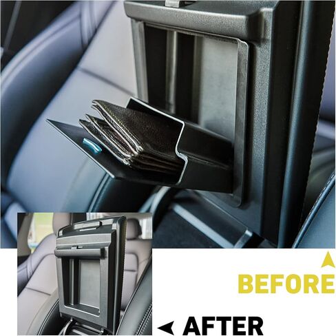 5PCS 2021-2024 Tesla Model Y Model 3 Center Console Organizer with Hidden Armrest Storage Box 1PC Webcam Cover 1PC Cup Holder for Refresh Console Upgraded Accessories（Not Compatible for Model 3 2024） in Kuwait
