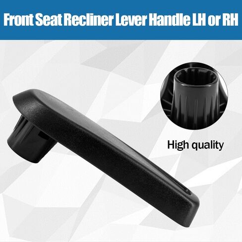 مقبض رافعة للمقعد الأمامي من Automkt LH أو RH يناسب 2012-2017 بيتل كوبيه وباسات القابلة للتحويل 2011-2017 جيتا سيدان يستبدل 5C6-881-236 (أسود) in Saudi Arabia