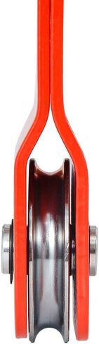 houert Heavy Duty Recovery Winch Snatch Block 8 Ton / 17,600 lb. Capacity, Pulley System for Synthetic Rope or Steel Cable, Off-Road Recovery Accessory (Red) in Kuwait