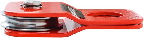 houert Heavy Duty Recovery Winch Snatch Block 8 Ton / 17,600 lb. Capacity, Pulley System for Synthetic Rope or Steel Cable, Off-Road Recovery Accessory (Red) in Kuwait
