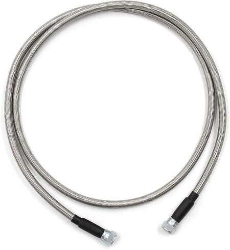 AN6 Transmission Cooler Hose Fitting 52 Inch Stainless Steel Braided Lines Fit for Chevy Ford Mopar GM GMC Buick Cadillac Cars and Trucks Replace TH350/ 700R4/ TH400 in Kuwait