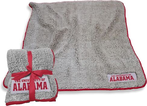 Logo Brands Officially Licensed NCAA Unisex Frosty Fleece Blanket, One Size, Team Color in Saudi Arabia