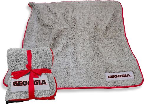 Logo Brands Officially Licensed NCAA Unisex Frosty Fleece Blanket, One Size, Team Color in Saudi Arabia