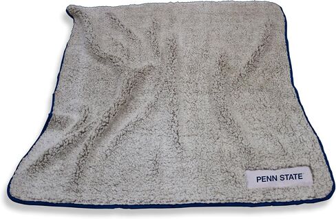 Logo Brands Officially Licensed NCAA Unisex Frosty Fleece Blanket, One Size, Team Color in Saudi Arabia