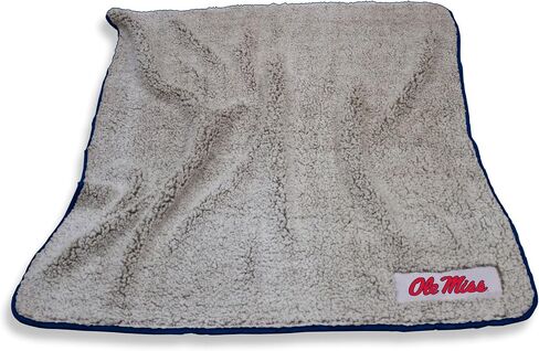 Logo Brands Officially Licensed NCAA Unisex Frosty Fleece Blanket, One Size, Team Color in Saudi Arabia
