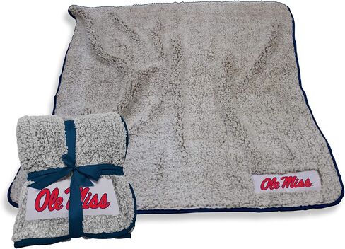 Logo Brands Officially Licensed NCAA Unisex Frosty Fleece Blanket, One Size, Team Color in Saudi Arabia