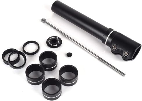 Bike Stem Riser 230mm Adjustable Bike Fork Stem Extender,Handlebar Extender Aluminium Alloy Bicycle Handlebar Raiser Head Up Adapter Suitable for Road Bike,Mountain Bikes,MTB,BMX，Fixie in Saudi Arabia