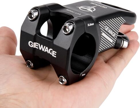 GEWAGE 31.8 جذع الدراجة الجبلية الجذعية -8 درجة قطرة جذع المقود القصير لدراجة الطريق، الدراجة الجبلية، MTB، BMX in Saudi Arabia