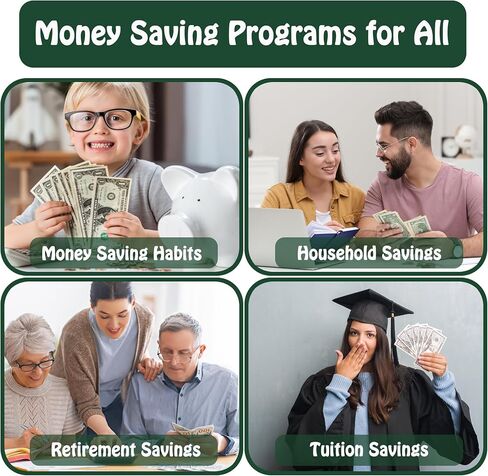 Antner 100 Envelopes Challenge Binder Money Savings Challenges Book to Save $5,050 and $10,000 and $500, A5 Money Saving Planner Cash Envelope Budget Binder, Pink in Kuwait