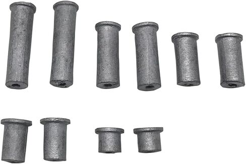 for 0.355'' Golf Aluminium Plug Weight Tip Fit Iron and Steel Shaft 9mmX7mm *2/4/6/8/10g Each 2pcs/Pack in Kuwait